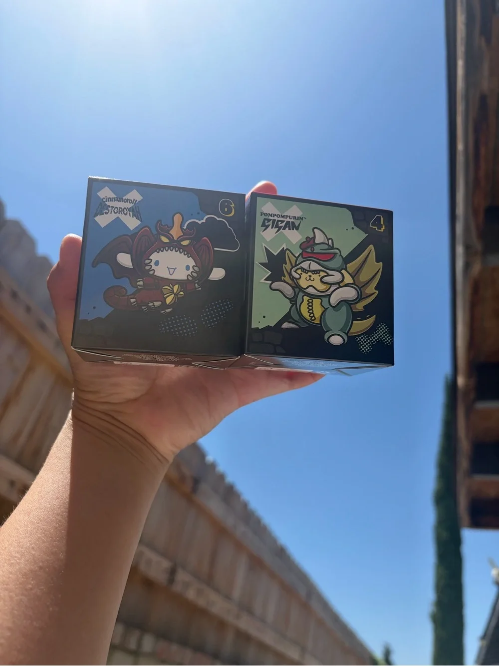 Sanrio Collectible Mini Box Set - Blue & Green Artwork
